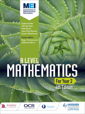 cover image of MEI a Level Mathematics Year 2